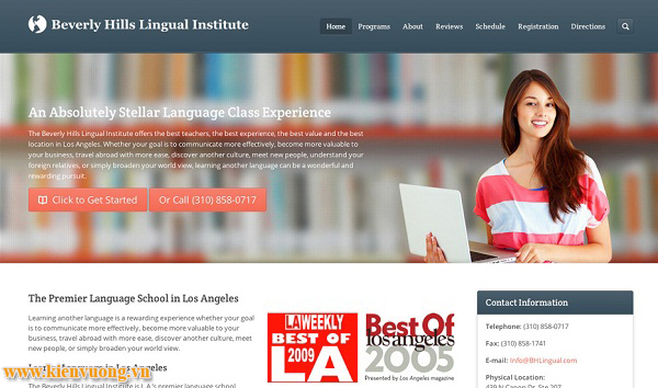 Thiết kế website giáo dục