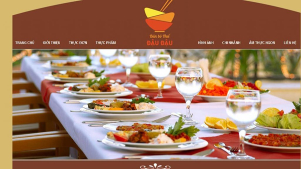 Thiết kế website khách sạn nhà hàng