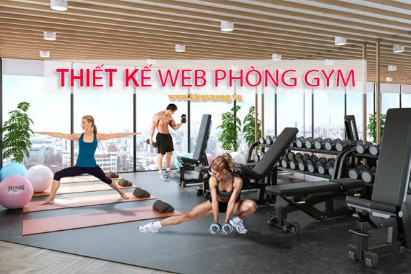 Thiết kế website phòng tập Gym