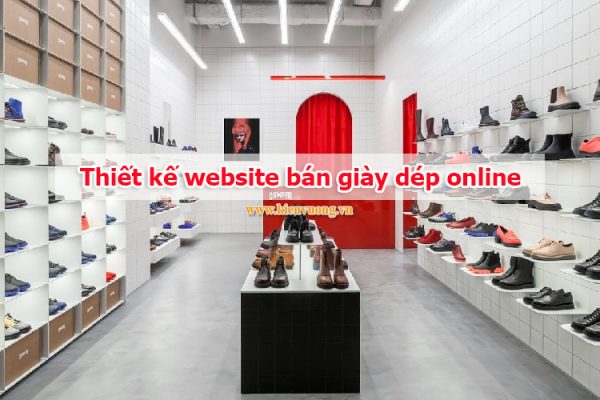 Thiết kế website bán giày dép online