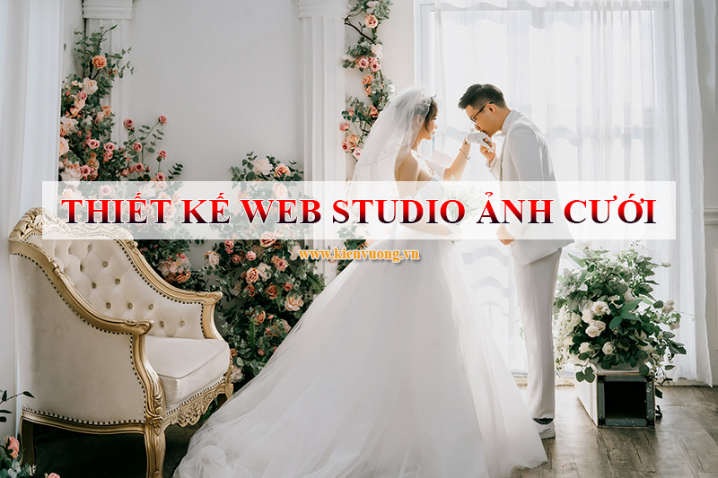 Thiết kế website studio ảnh cưới